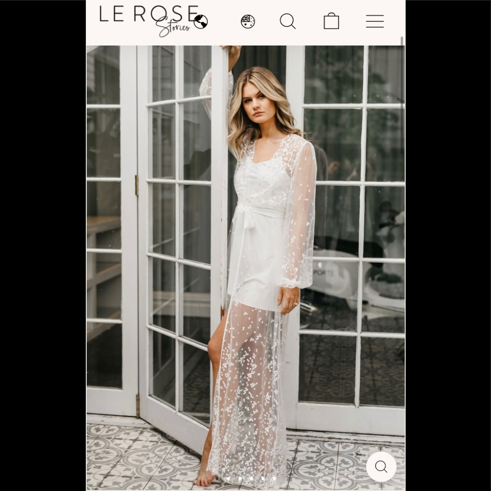 Le Rose Robe & Slip